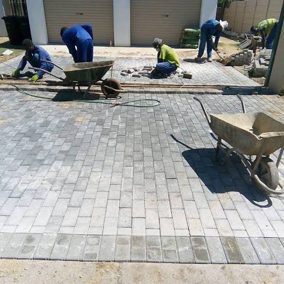 Paving service by NETCOM Investment Projects